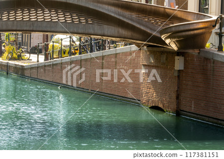 3D Printed Bridge in Amsterdam 3D Printed Bridge in Amsterdam 117381151