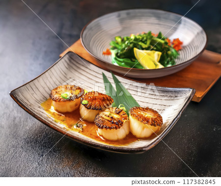 Scallop steak image material 117382845