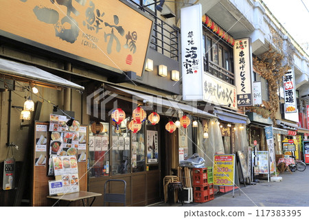 上野，台東區Ameya Alley的風景 117383395