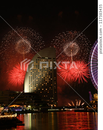Minato Mirai Smart Festa 2024 Fireworks Display Minato Mirai Smart Festa 2024 Fireworks Display 117383435