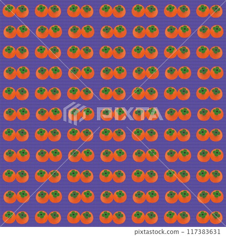 Persimmon wallpaper illustration 117383631