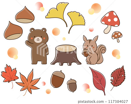 Autumn miscellaneous set 117384027