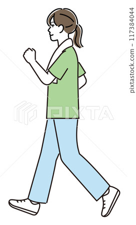 Women who walk 117384044