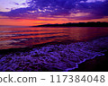 Dyed sea surface 117384048