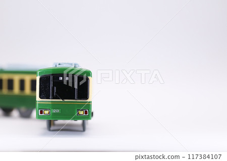Toy trains and model trains Plarail White back 117384107