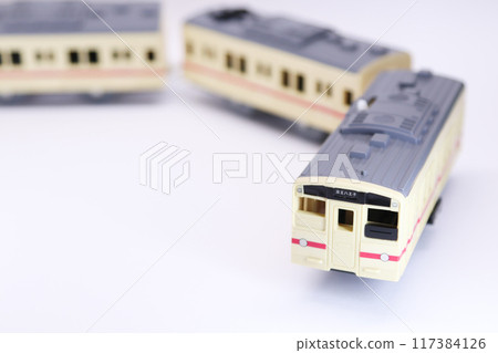 Toy trains and model trains Plarail White back 117384126