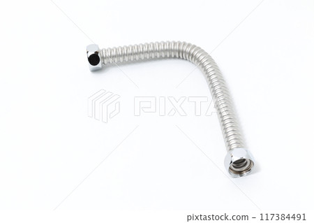 Plumbing, water supply, water supply pipe, toilet, plumbing, stainless steel, replacement, pipe replacement, DIY, nuts, parts, replacement 117384491