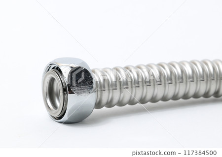 Plumbing, water supply, water supply pipe, toilet, plumbing, stainless steel, replacement, pipe replacement, DIY, nuts, parts, replacement 117384500