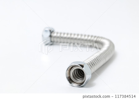 Plumbing, water supply, water supply pipe, toilet, plumbing, stainless steel, replacement, pipe replacement, DIY, nuts, parts, replacement Plumbing, water supply, water supply pipe, toilet, plumbing, stainless steel, replacement, pipe replacement, DIY, nuts, parts, replacement 117384514