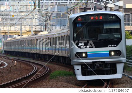 Commuter train Tokyo Waterfront Area Rapid Transit Rinkai Line 70000 series 117384607