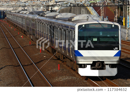 Commuter train E531 series Joban Line 117384632