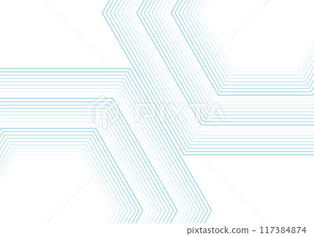 Blue hexagonal lines abstract futuristic tech background Blue hexagonal lines abstract futuristic tech background 117384874