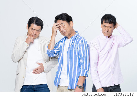 Middle senior man Middle senior man 117385118