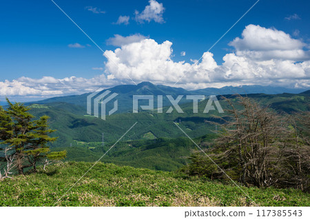 三峰茶屋眺望 三峰茶屋眺望 大型展望台 信州山景 117385543