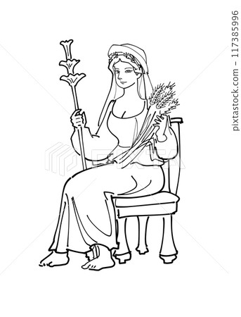 Greek God - Demeter Greek God - Demeter 117385996