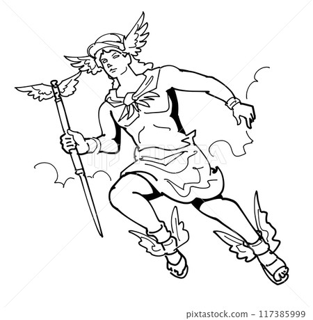 希臘神話之神-赫耳墨斯 希臘神話之神-赫耳墨斯 117385999