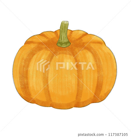 Hand drawn mini pumpkins Hand drawn mini pumpkins 117387105