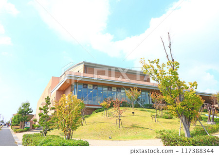 A view of Obu Cultural Exchange Forest in Obu City, Aichi Prefecture A view of Obu Cultural Exchange Forest in Obu City, Aichi Prefecture 117388344