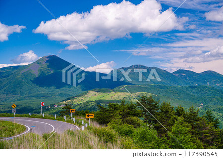 夏天的蓼科山和金星線 夏天的蓼科山和金星線 117390545