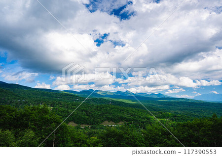 從蓼科恩納神展望台眺望的景色 117390553