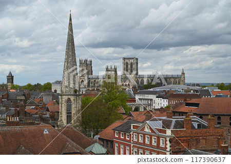 [英國，約克] 從克利福德塔看約克老城 117390637