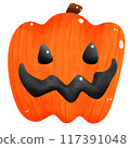 Halloween pumpkin style 117391048