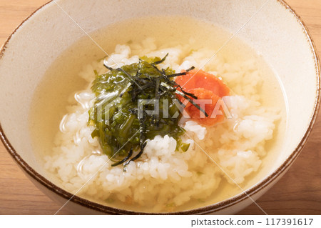 明太子和目卡布高湯茶泡飯 明太子和目卡布高湯茶泡飯 117391617