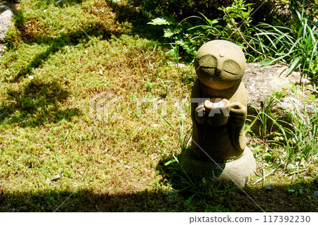 A kind Jizo who missed the shade 117392230