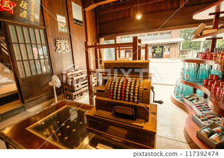 Retro soy sauce shop Retro soy sauce shop 117392474