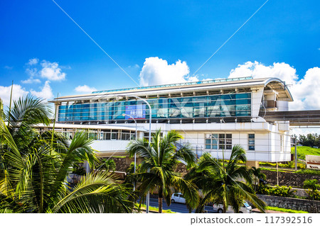 Okinawa Urban Monorail Naha Airport Station Okinawa Urban Monorail Naha Airport Station 117392516