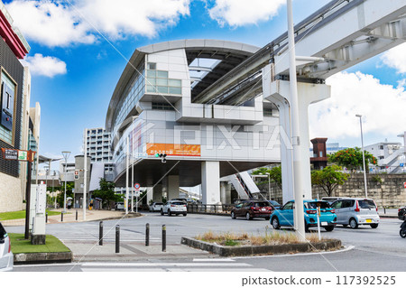 Okinawa Urban Monorail Omoromachi Station Okinawa Urban Monorail Omoromachi Station 117392525