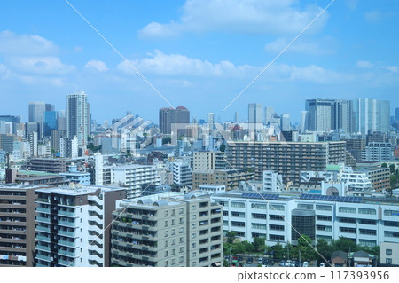Streets near Shinagawa Station and Osaki Station in Tokyo Streets near Shinagawa Station and Osaki Station in Tokyo 117393956