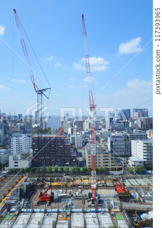 高層公寓建築工地 高層公寓建築工地 117393965