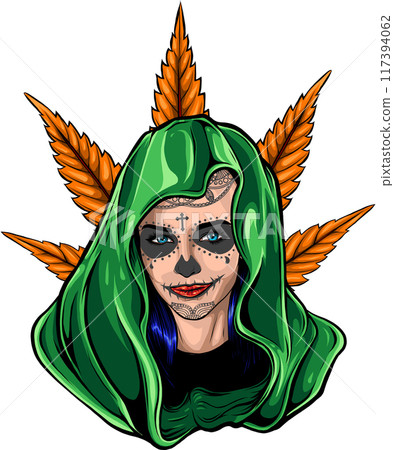 draw of Dead girl vector illustration design draw of Dead girl vector illustration design 117394062
