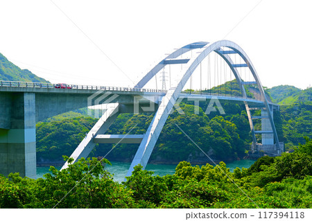 New Amakusa Bridge No. 1 Amagi Bridge New Amakusa Bridge No. 1 Amagi Bridge 117394118