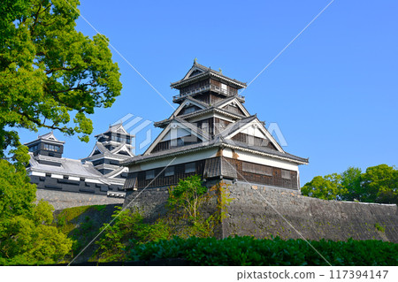 Kumamoto Castle Uto Tower and Main Tower 117394147