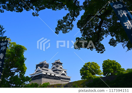 熊本城，美麗、雄偉、世界聞名的城堡 117394151