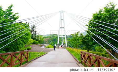 Kokonoe Dream Suspension Bridge, Oita Prefecture Kokonoe Dream Suspension Bridge, Oita Prefecture 117394307