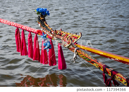 THAILAND HUA HIN KHAO TAO LAKE DRAGONBOAT RACE 117394366