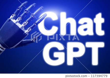 Concept of technology and artificial intelligence 117394779