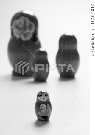 俄羅斯娃娃家庭與孩子 俄羅斯娃娃家庭與孩子 117394817
