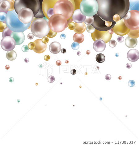 Balloons, pattern bubbles beautiful holiday texture, background. 3d render. eps 10 Balloons, pattern bubbles beautiful holiday texture, background. 3d render. eps 10 117395337