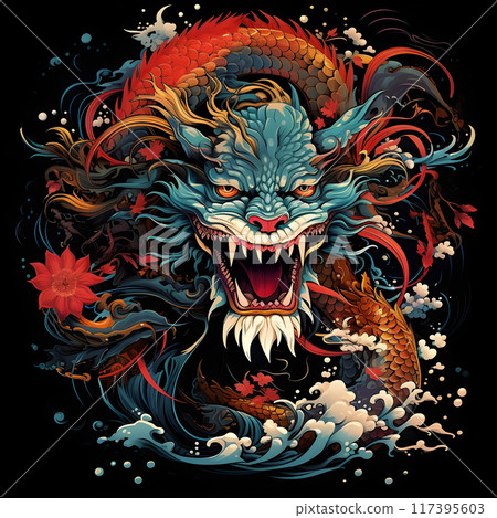 Far East Mythology Fantasy AI Artwork 117395603