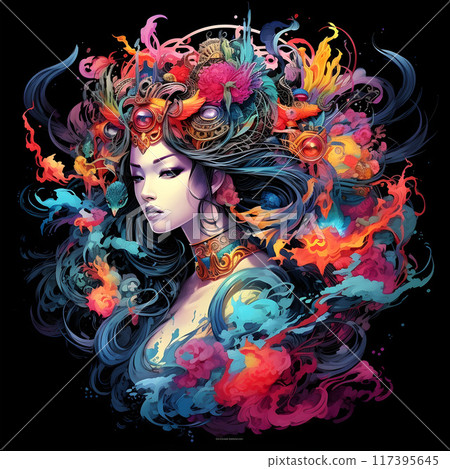 Far East Mythology Fantasy AI Artwork 117395645