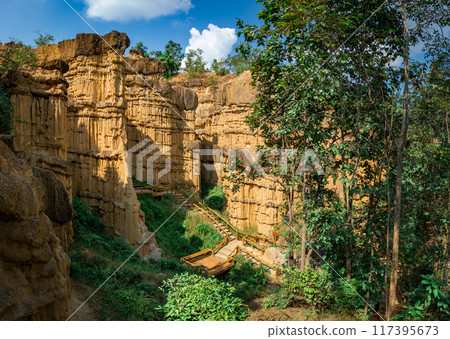 Majestic Phachor Grand Canyon in Mae Wang National Park, Chiang Mai, Thailand Majestic Phachor Grand Canyon in Mae Wang National Park, Chiang Mai, Thailand 117395673