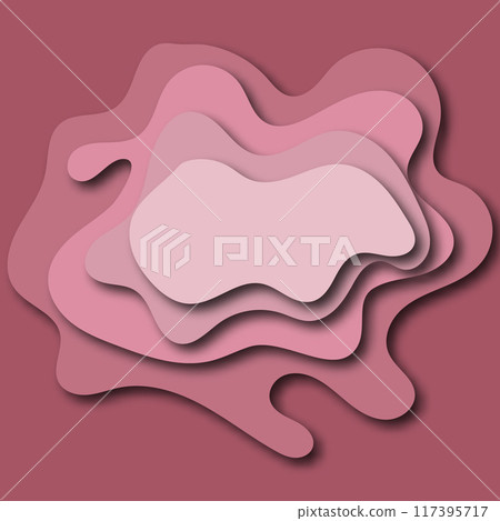 Multi layers soft colorful texture 3D paper cut layers in gradient vector banner. Abstract paper cut. Eps 10 Multi layers soft colorful texture 3D paper cut layers in gradient vector banner. Abstract paper cut. Eps 10 117395717