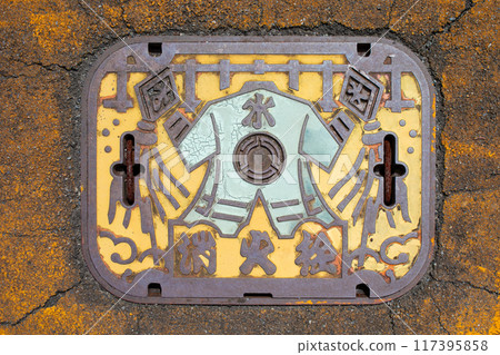 Fire hydrant-designed manhole, Shizuoka Prefecture Fire hydrant-designed manhole, Shizuoka Prefecture 117395858