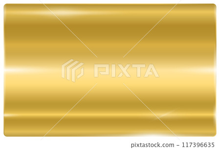 A banner with a metallic gradient texture. Metallic gold gradient. 117396635