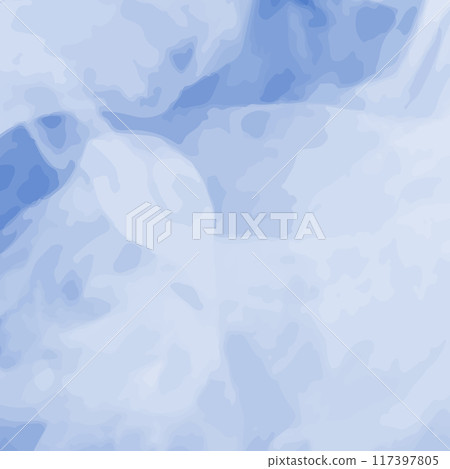 Watercolor background. Blue clouds of different densities. Vector illustration for creative design Watercolor background. Blue clouds of different densities. Vector illustration for creative design 117397805