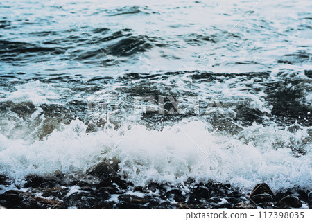 Abstract Natural Background Water Bubbling Sea Foam Splash Waves Energy Power Strength Intensity Abstract Natural Background Water Bubbling Sea Foam Splash Waves Energy Power Strength Intensity 117398035